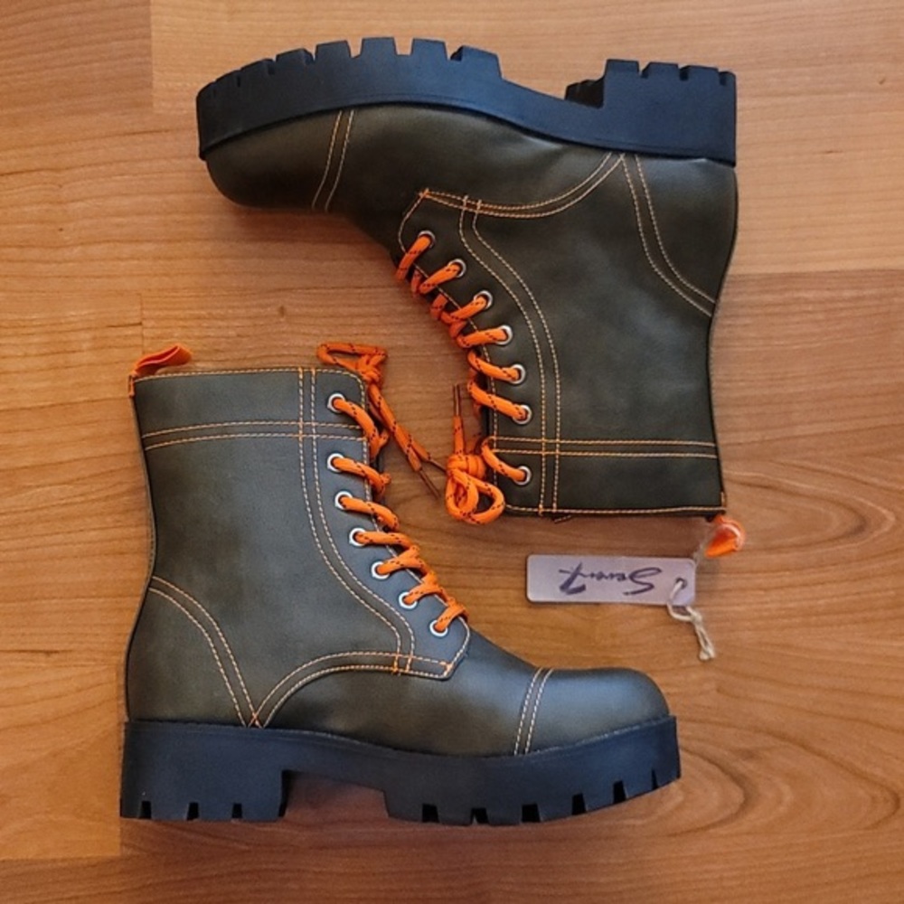 Seven7 | Olive Jodi Combat Boot - Women
